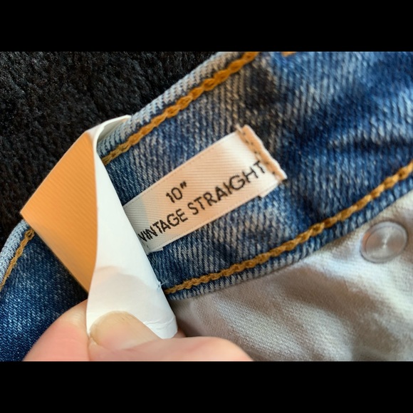 J. Crew 10” Vintage Straight with raw hem NWT - Picture 5 of 12